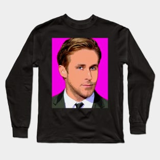 ryan gosling pop art Long Sleeve T-Shirt